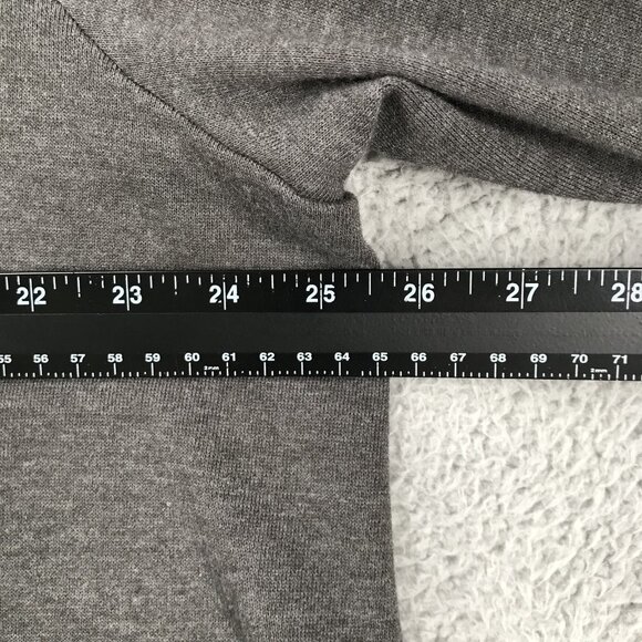 WD.NY Sweater Womens Size 2X Embroidered Floral Gray Crew Pullover Long Sleeve - Picture 13 of 16